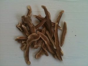 reishi slices for preparing reishi mushroom tea
