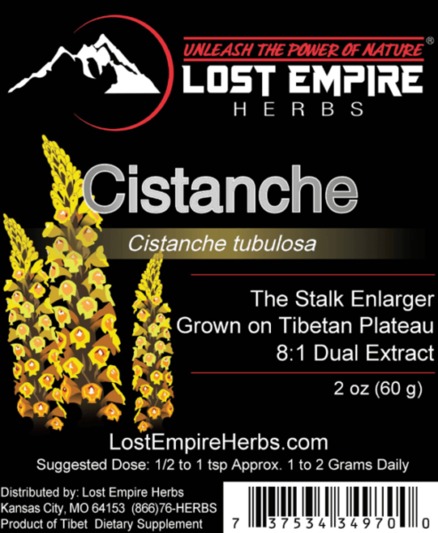 Cistanche label