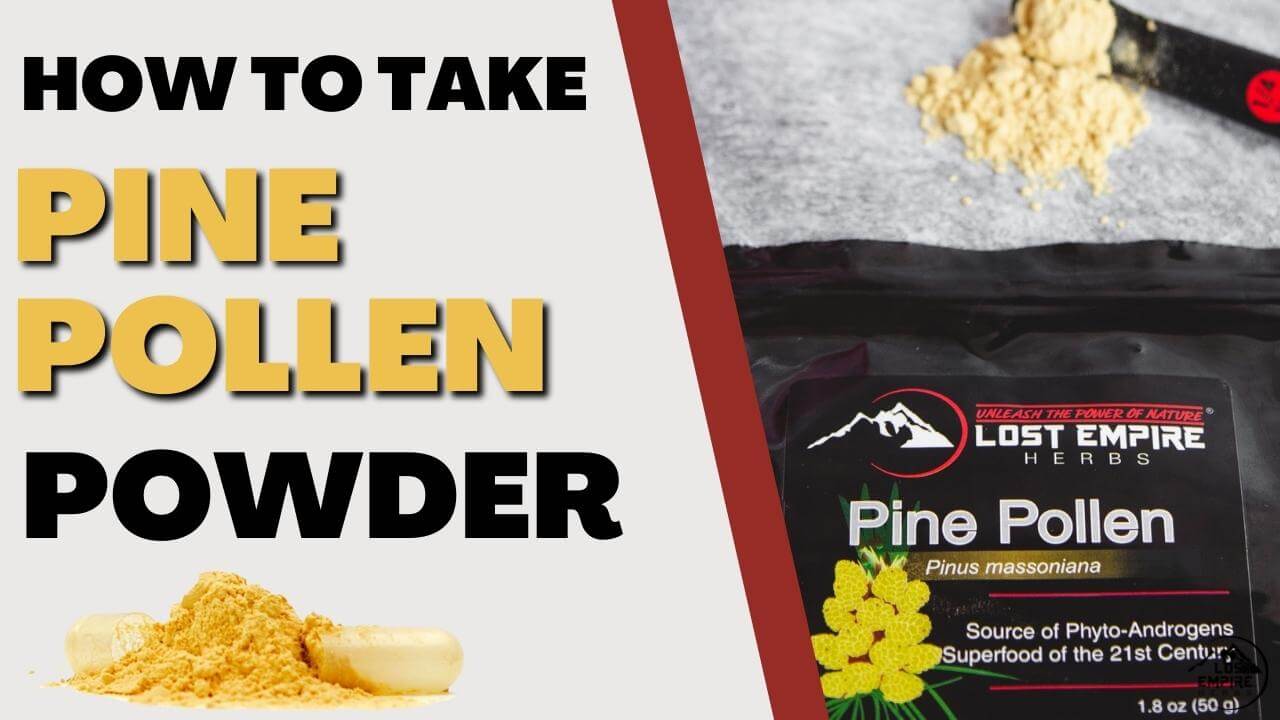 How to Take Pine Pollen Powder