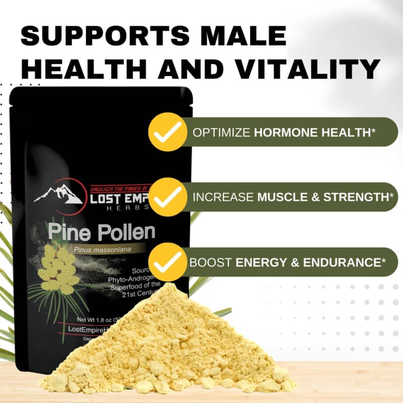 Pine Pollen Powder Benefits fr Men