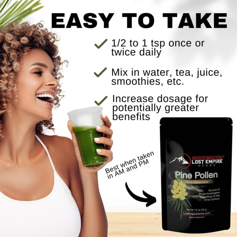 How to Take Pine Pollen Powder