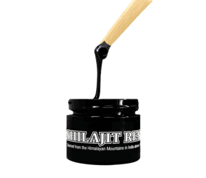 Shilajit Resin with spoon