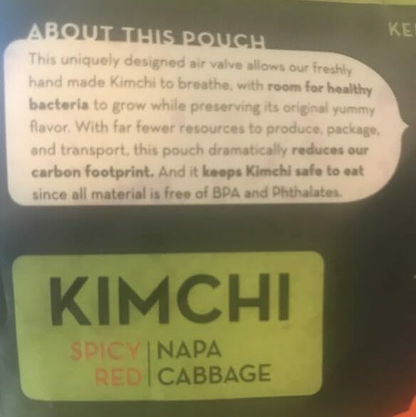 BPA and Phthalate Free Kim Chi
