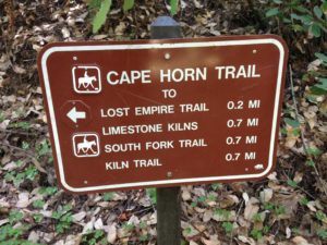 Lost Empire Trail Sign