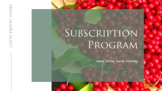 Now Offering Subscriptions on Select Products