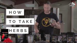 How to Take Herbs