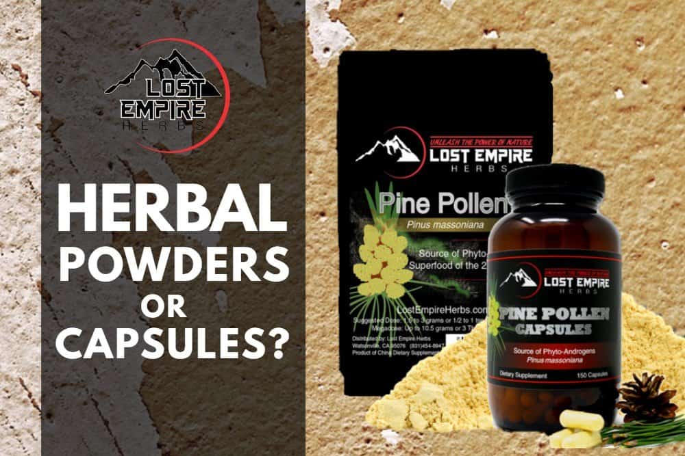 Herbal Powders or Capsules?