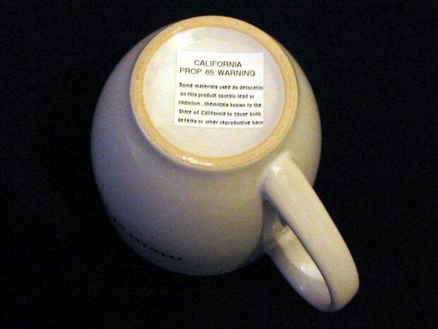 Prop 65 Coffee Cup