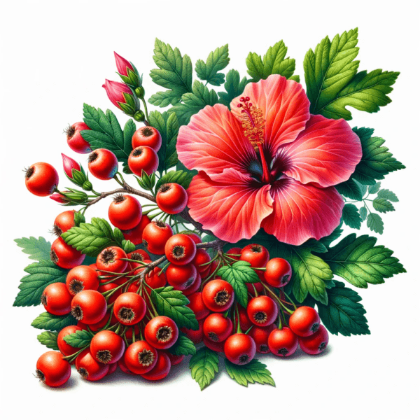 Hawthorn and Hibiscus