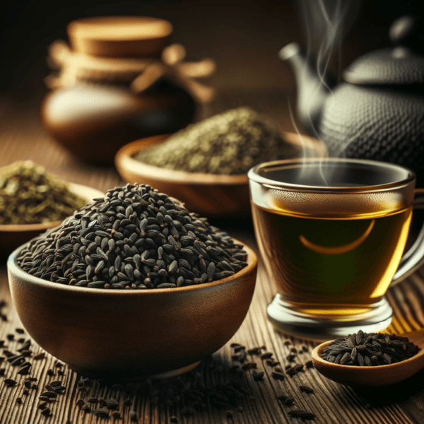 Green Tea and Black Cumin Seeds