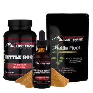 Nettle Root Tincture, Capsules, Powder Variation