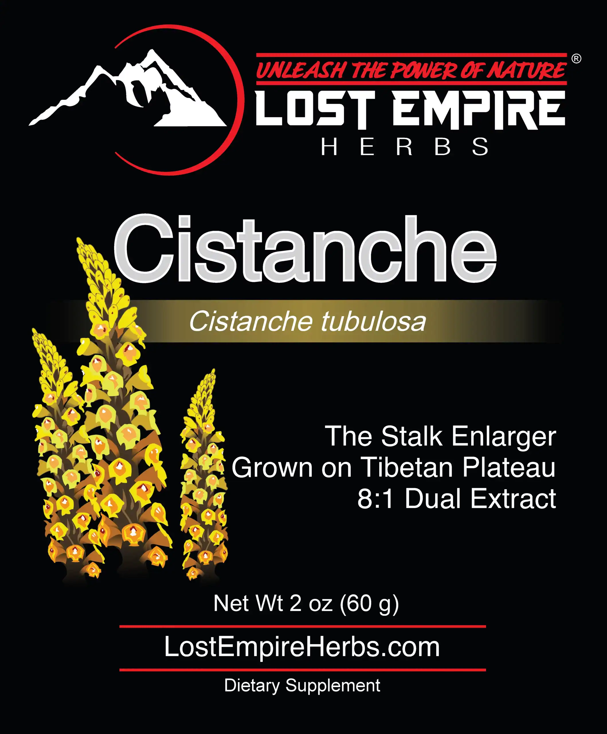 UPDATED CIST60 Cistanche Label